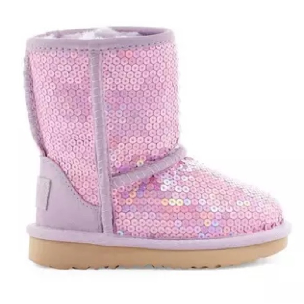 ✨Lilac Sequin✨UGG Toddler Boot